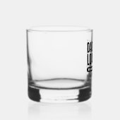 Papa Joke Loading, wacht alsjeblieft op de grappig Whisky Glas (Rechts)