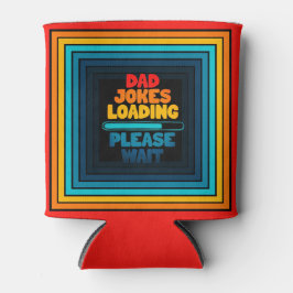 Papa Joke Loading Wacht alsjeblieft op papa dag Blikjeskoeler