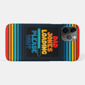 Papa Joke Loading Wacht op design Case-Mate iPhone Case (Achterkant (horizontaal))