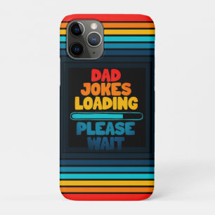 Papa Joke Loading Wacht op design Case-Mate iPhone Case