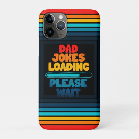 Papa Joke Loading Wacht op design Case-Mate iPhone Case (Achterkant)
