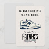 Papa Jokes & Fresh Kicks: De perfecte Vaderdag Kaart (Voorkant / Achterkant)