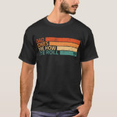 Papa Jokes is hoe Eye Roll Funny, vader krijgt T-shirt (Voorkant)