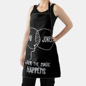 Papa Jokes, waar de Magic Fun Vaderdag gebeurt Schort (Insitu)