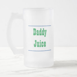 Papa Juice Frosted Glass Mok
