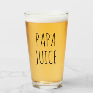 Papa Juice   Glas
