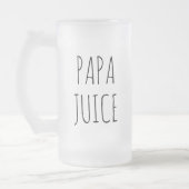 Papa Juice | Glas Matglas Bierpul (Links)