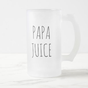 Papa Juice   Glas Matglas Bierpul