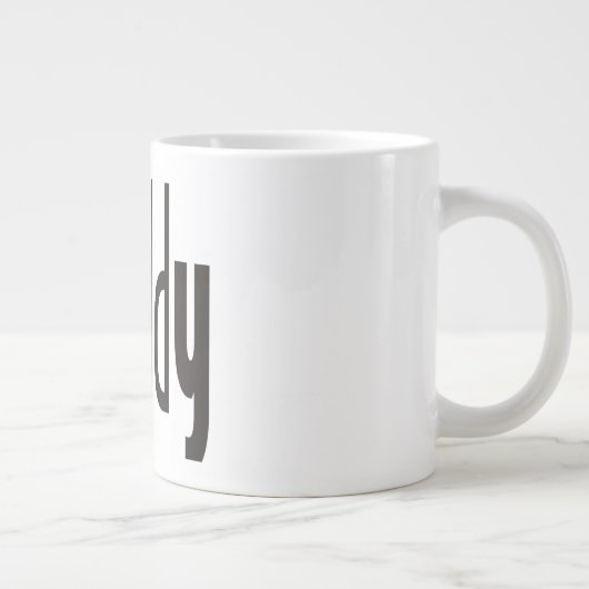 Papa Jumbo Grote Koffiekop (Rechts)