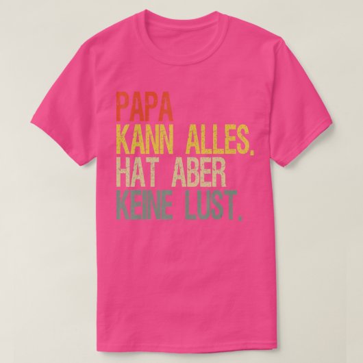 Papa kan alles doen t-shirt (Design voorkant)