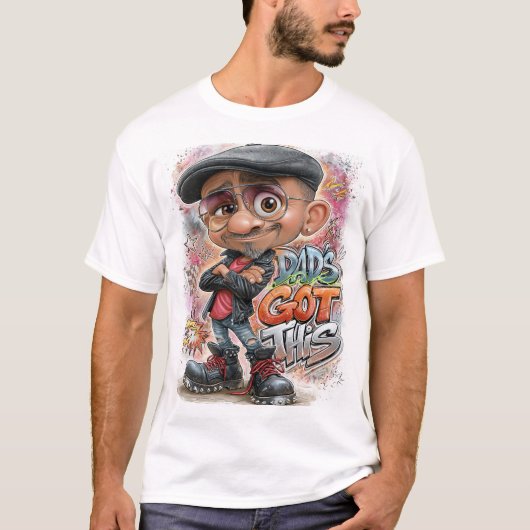 Papa Kan Het Aan T-shirt (Voorkant)