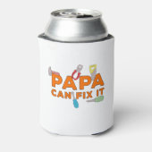 Papa kan het oplossen blikjeskoeler (Blikje Achterkant)