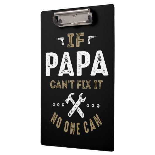 Papa kan het oplossen klembord (Links)