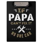 Papa kan het oplossen klembord (Voorkant)