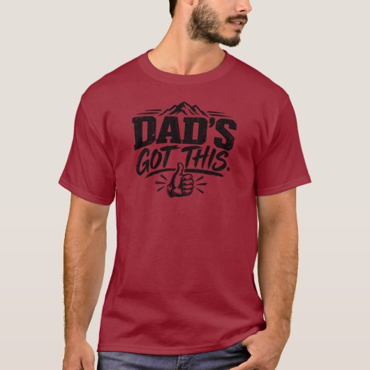 Papa Kan Het - T-Shirt (Voorkant)