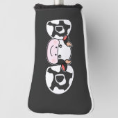 Papa Koe Koe afdrukken Vaderdag Golfheadcover (Draai 90)