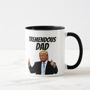 PAPA KOFFIEBOKAL, FUNNY DONALD TRUMP MOK
