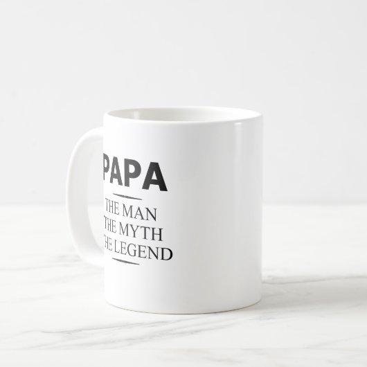 papa koffiemok (Voorkant links)