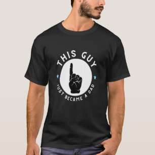 Papa kondigt de nieuwe eerste keer aan vader 2 te t-shirt