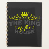 Papa koning van het huis planner (Voorkant)