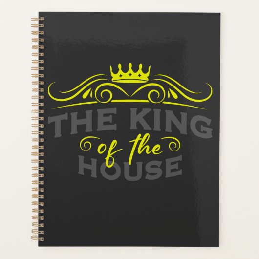Papa koning van het huis planner (Voorkant)