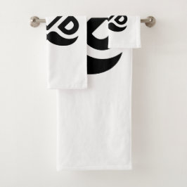 PAPA: Krachtig Minimalisme Bad Handdoek