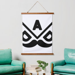 PAPA: Krachtig Minimalisme Hangend Wandkleed