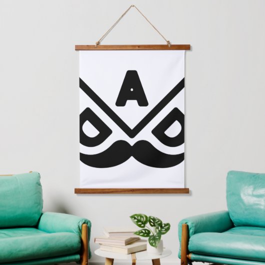 PAPA: Krachtig Minimalisme Hangend Wandkleed (Woonkamer)
