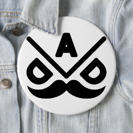 PAPA: Krachtig Minimalisme Ronde Button 6,0 Cm