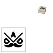 PAPA: Krachtig Minimalisme Rubberstempel (Gestempeld)