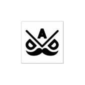 PAPA: Krachtig Minimalisme Rubberstempel (Afrduk)