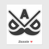 PAPA: Krachtig Minimalisme Sticker (Vel)