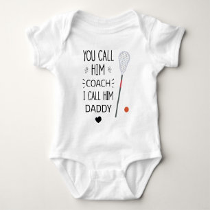 Papa Lacrosse Coach - Lacrosse Romper