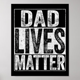 Papa leeft probleem Vaders dag papa leven Shirt Poster