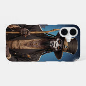 Papa Legba iPhone 16 Hoesje (Achterkant horizontaal)