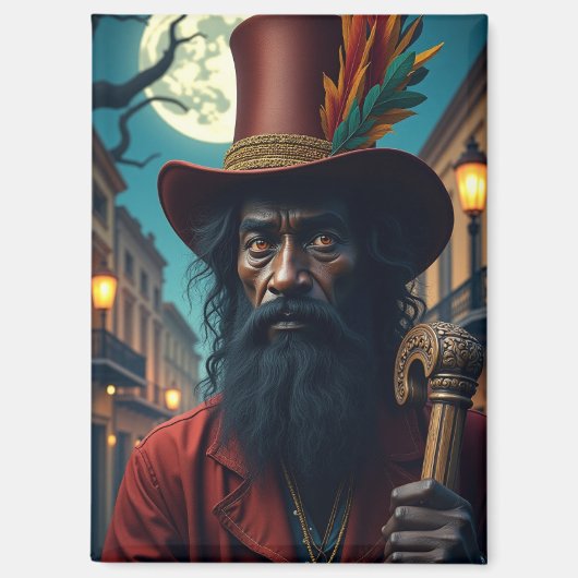 Papa Legba Magneet (Voorkant)