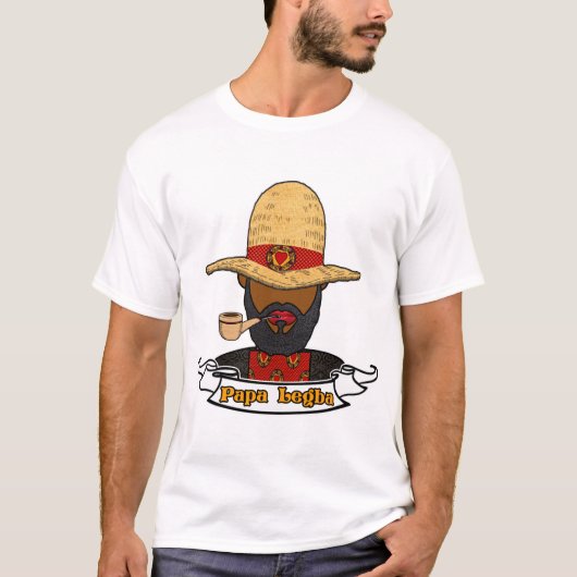 Papa Legba Portrait T-shirt (Voorkant)