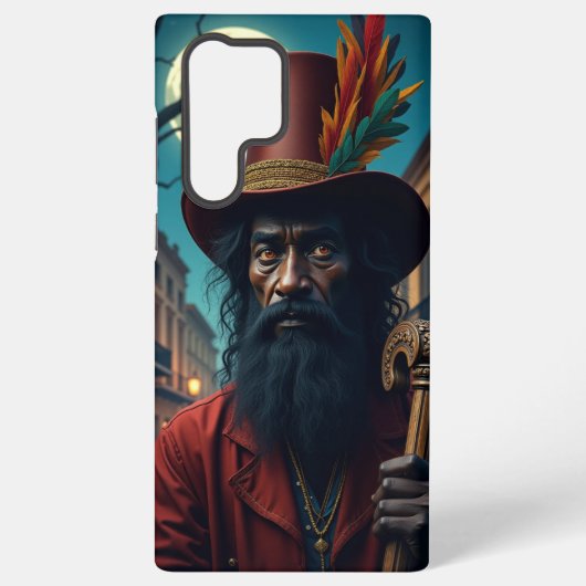 Papa Legba Samsung Galaxy Hoesje (Achterkant)