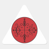 Papa Legba Veve Sticker (Voorkant)