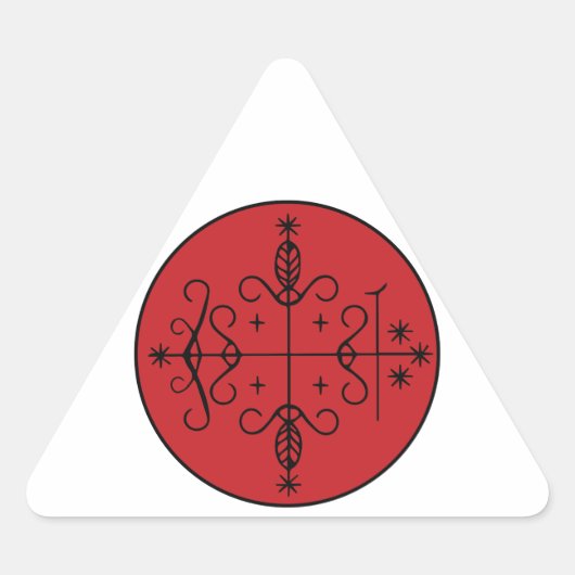 Papa Legba Veve Sticker (Voorkant)