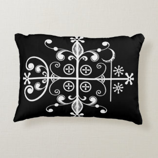 Papa Legba Veve Voodoo Art Pillow Decoratief Kussen