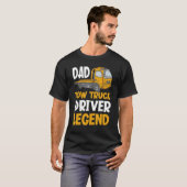 Papa Legend Funny Tow-chauffeur T-shirt (Voorkant volledig)