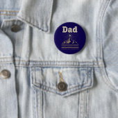 Papa Leidende Ster Berg Ronde Button 5,7 Cm (In situ)