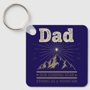 Papa Leidende Ster Berg Sleutelhanger