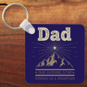 Papa Leidende Ster Berg Sleutelhanger (Voorkant)
