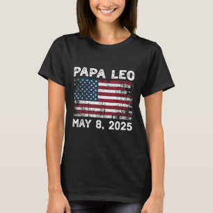 Papa Leo God zegene paus Leo Amerikaanse paus T-shirt