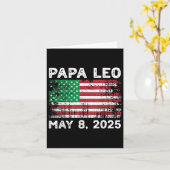 Papa Leo Kaart (Gele Bloem)
