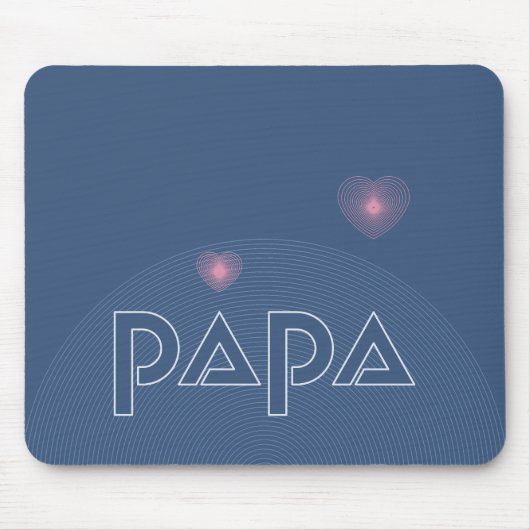 Papa, lichtgeleider muismat (Voorkant)