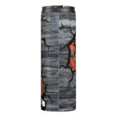 Papa Life Biergereedschap Garage Thermosbeker (Achterkant)