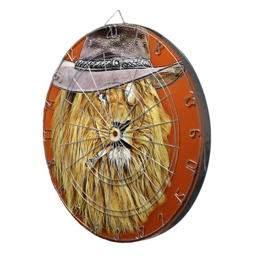 Papa Lion Dart Board Dartbord (Voorkant Rechts)